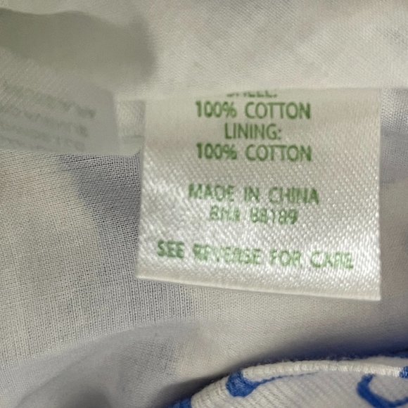 Lilly Pulitzer | Cathy Shift Dress Blue Tusk Elephant Pattern Tank Dress - Picture 8 of 8